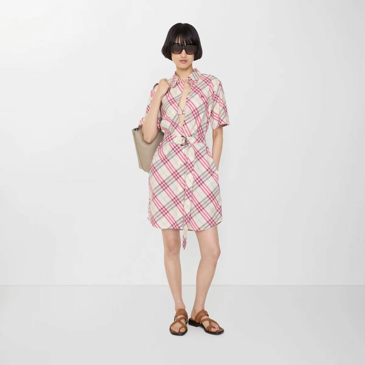Silk Midi Dress